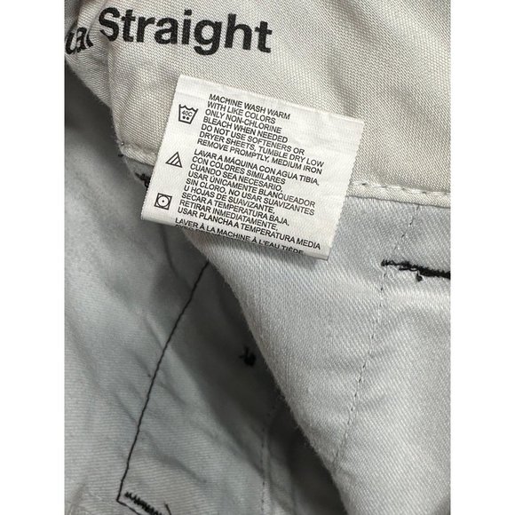 Dickies Custom Cargo Pants 30 x 32 Black with Painted Artwork Flames and Chains - Picture 14 of 16